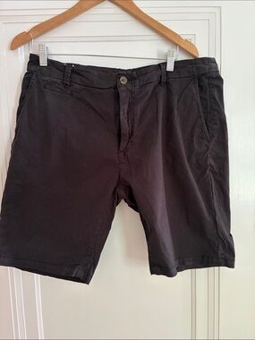 Barker’s New Zealand Men's Black Flat Front Shorts - Size 34”
